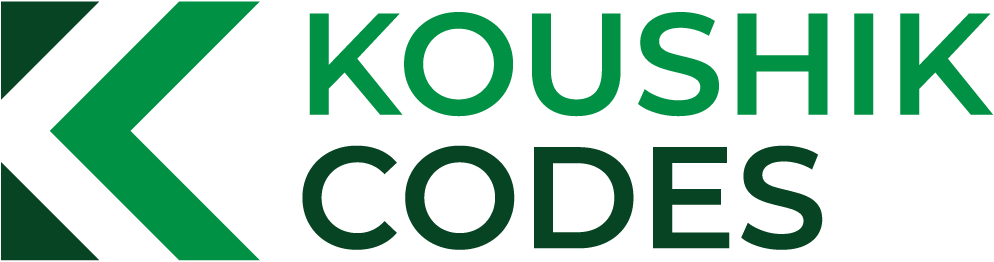 Koushik Codes Main Logo